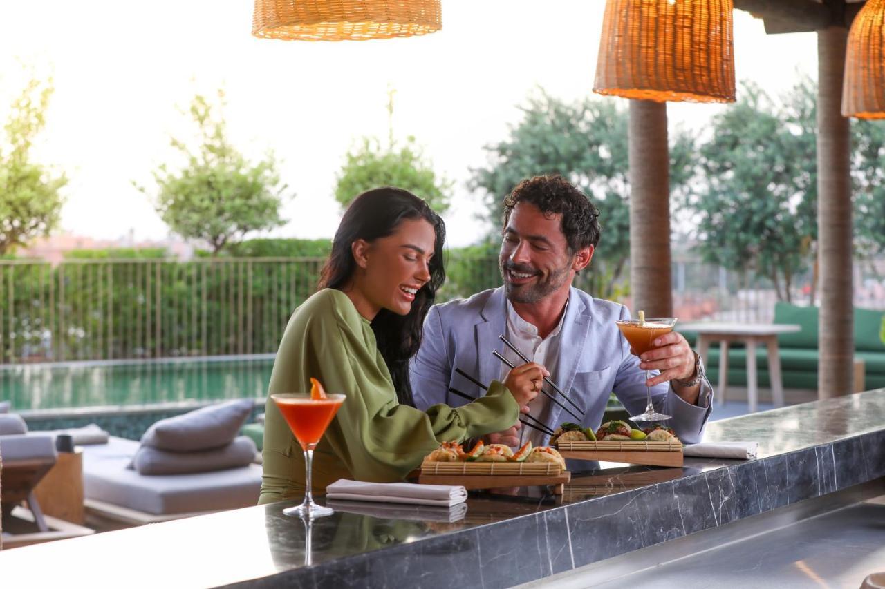 Hotel Jadali & Spa マラケシュ エクステリア 写真 The Pool Bar